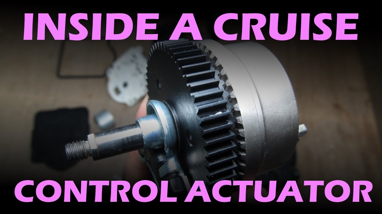 How a Cruise Control Actuator Works