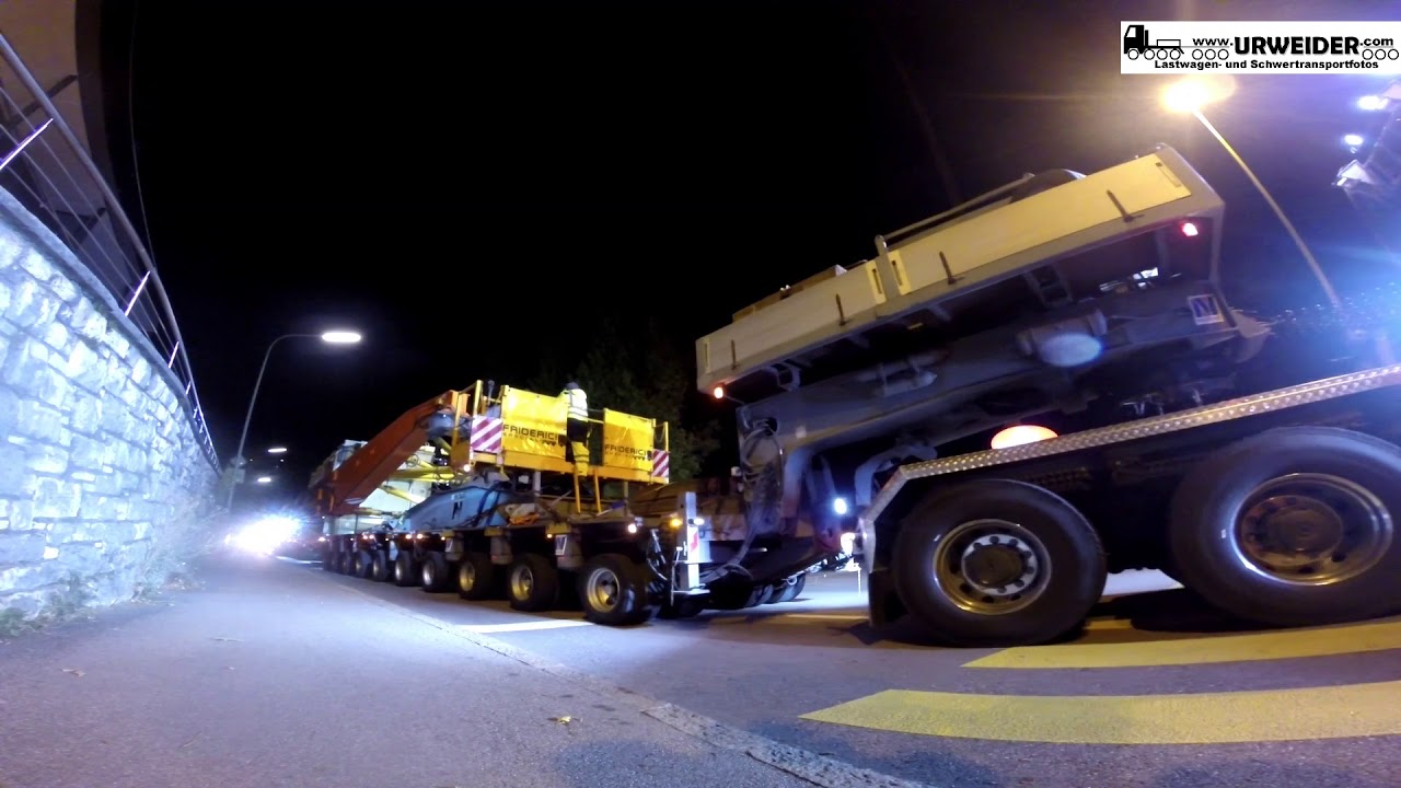 Trafotransport ins CERN