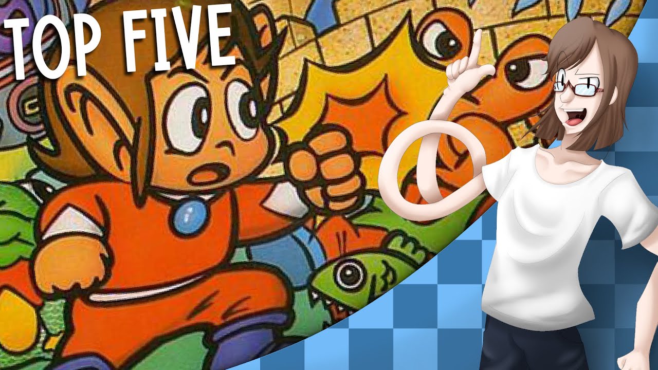 Top Five Forgotten Video Game Characters (ft. Vectrex4Life) - Longarms