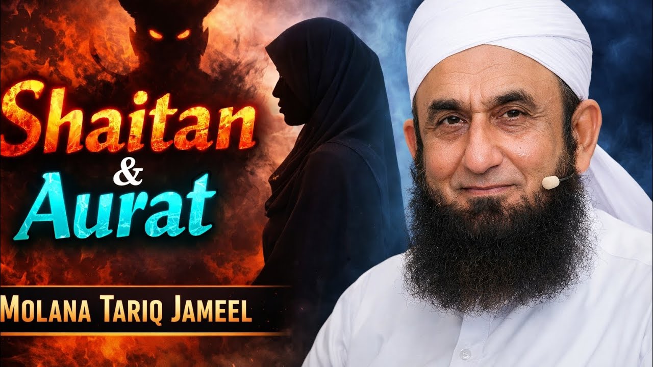 شیطان اور عورت کا کردار | ایمان کی حفاظت کیسے کریں؟ | Molana Tariq Jameel Latest Bayan 2026