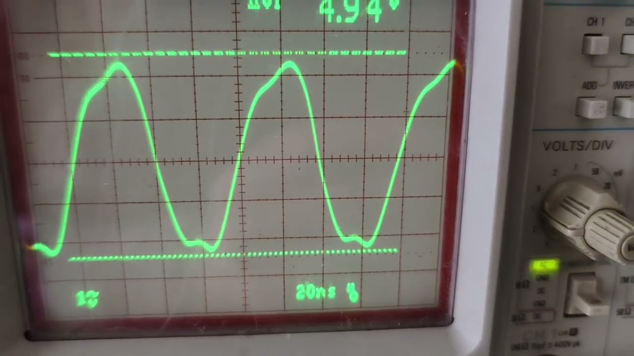 Fnirsi DPOS350P, Tektronix 2465 Краткий обзор, сравнение.