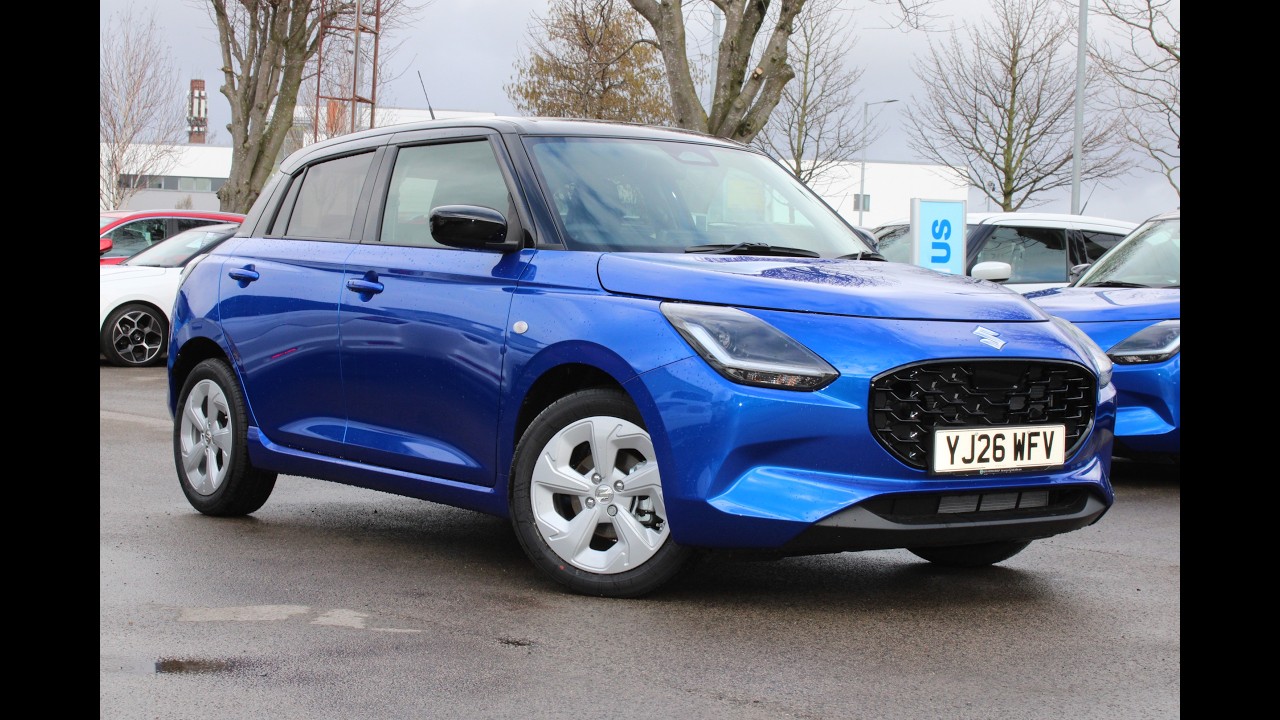 YJ26 WFV Suzuki Swift Motion 1.2 MHEV 5dr Frontier Blue/Black Roof 2026