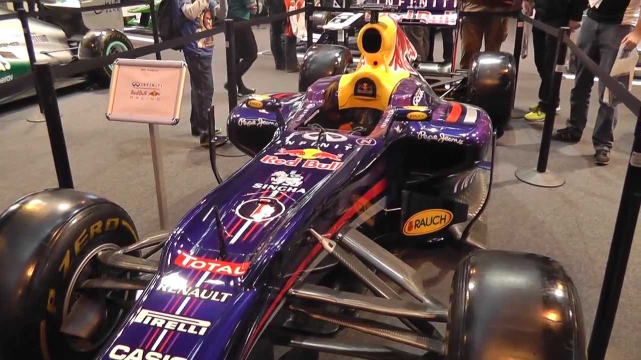Formula 1 cars at Autosport International