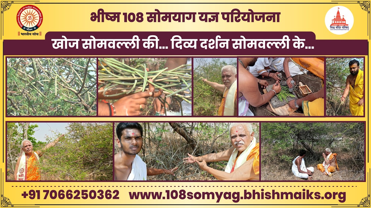 दुर्लभ सोमवल्ली का रहस्य! सोमयज्ञ की दिव्य औषधि | प्रो. क्षितिज पाटुकले का अनोखा खुलासा