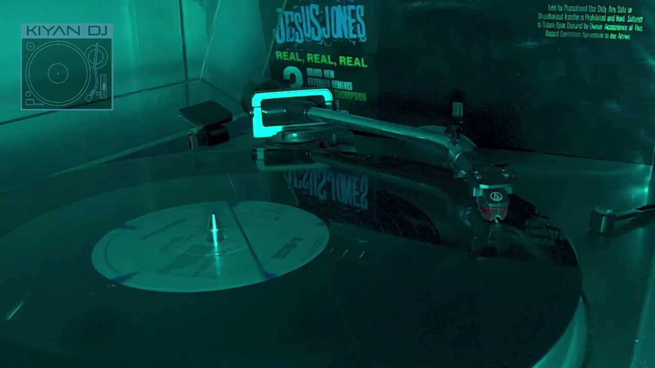 Jesus Jones - Real Real,Real (The Real Dance Hall Mix) - Vinyl Rip