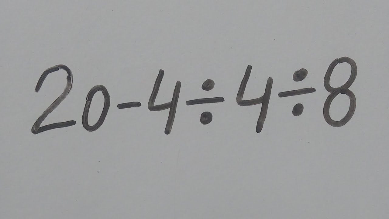 Try Solving This Tricky Math Expression!