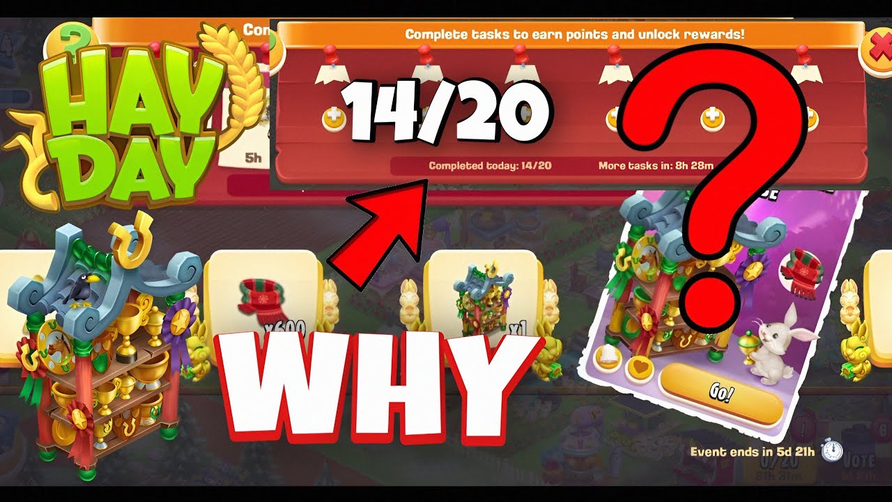 Обновление Hay Day: Задания 14/20 (с пояснениями)