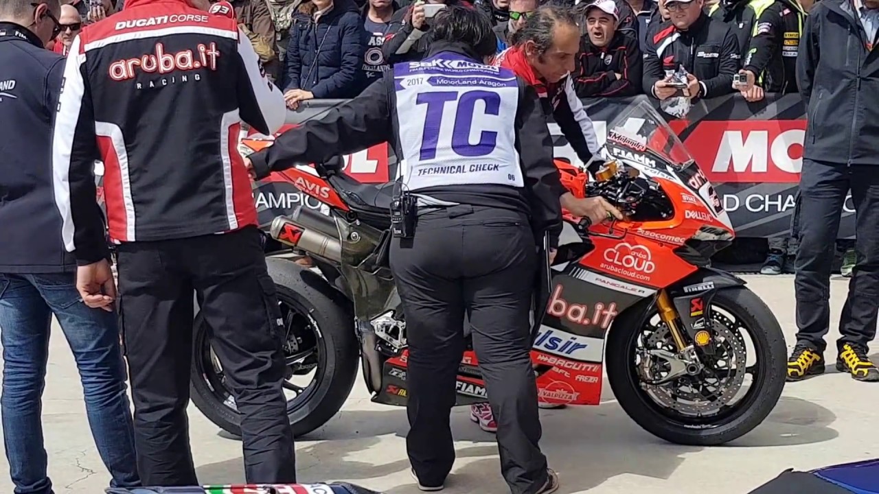 Ducati Panigale R Sound WSBK