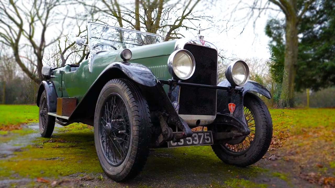 90 Year Car He Drives To Work Everyday! (Almost 100 Year Old Car Works Perfectly)