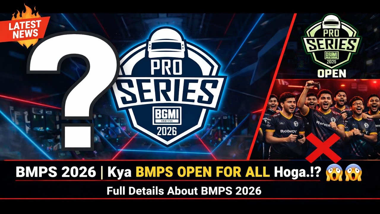 BMPS 2026 | Kya BMPS OPEN FOR ALL Hoga.!?😱😱 | Full Details About BMPS 2026 #bgmi #bgis2026 #bmps 