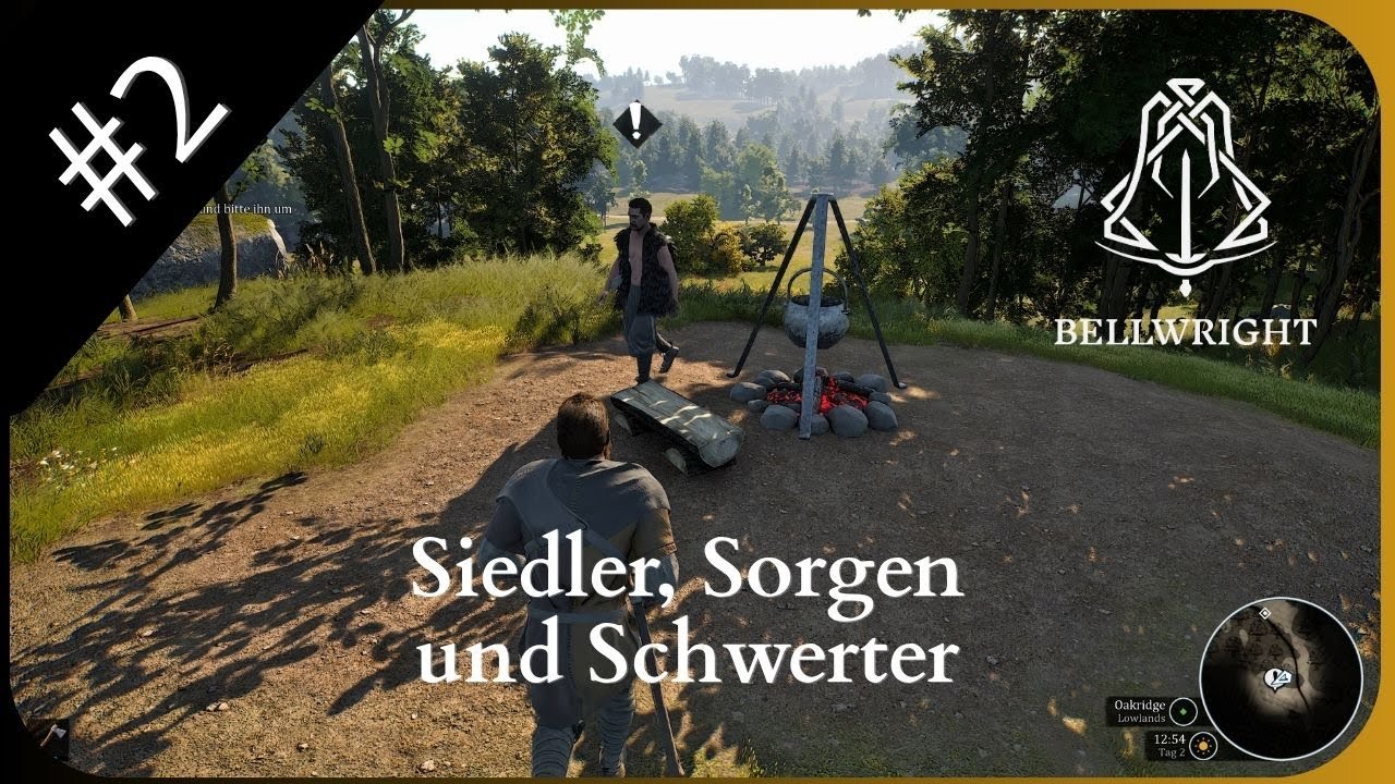 Der erste Siedler & Banditenangriffe! | ⚔️ Bellwright deutsch #2
