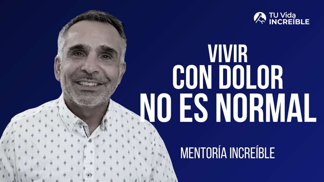 ¿Te acostumbraste a vivir con DOLOR? (Por qué no te curas) | Mentoría INCREÍBLE con Alfonso Lobato