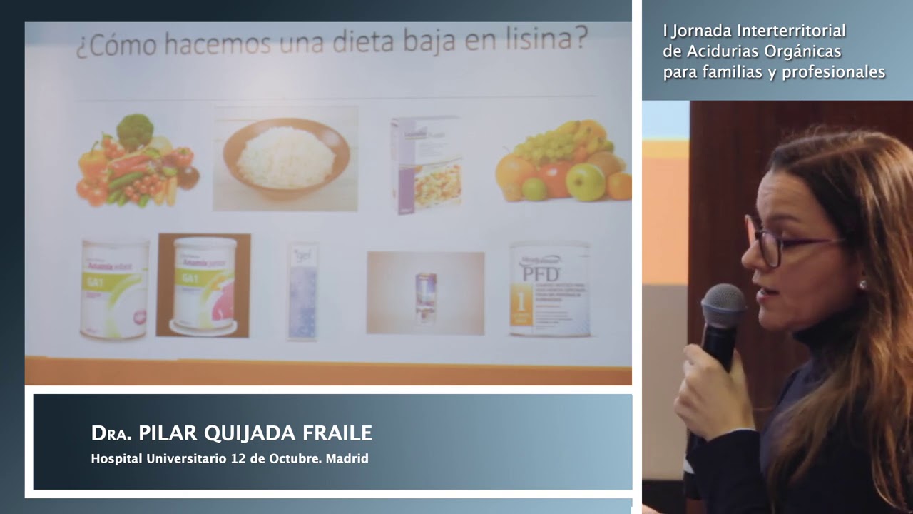 Dra Pilar Quijada: Actualización en Aciduria Glutárica tipo 1: tratamiento y seguimiento