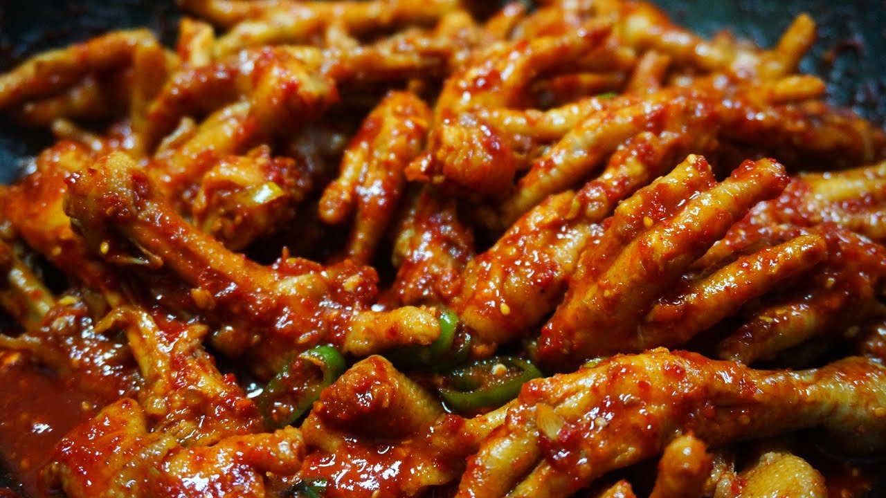 국물닭발은 정말 맛있어, 닭발 만들때 반드시 알아야하는 닭발 맛있게하는 비법