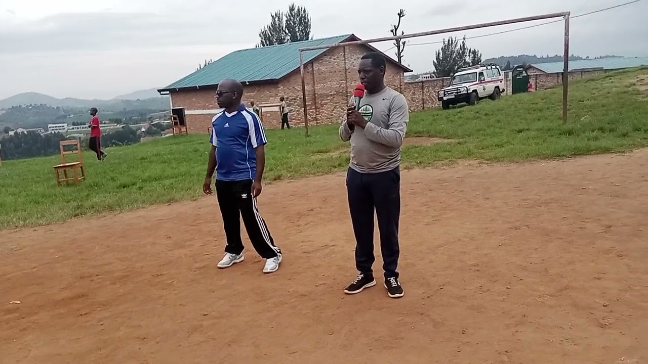 Sport ya Karere ka Nyaruguru ku kibuga cyu umupira w' amaguru cya G.S Marie merci kibeho. 07/10/2023