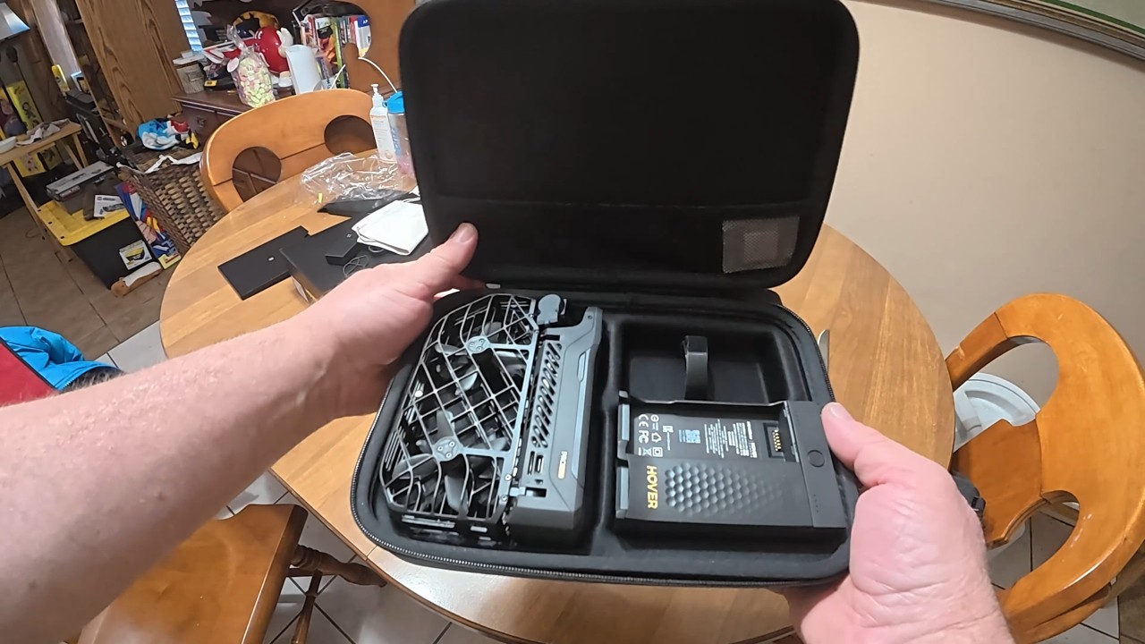 unboxing my new drone the hover a1 pro max