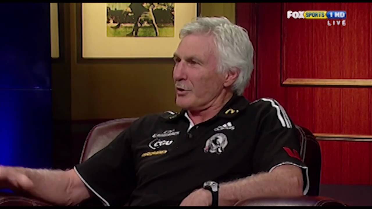 Michael Malthouse on the couch