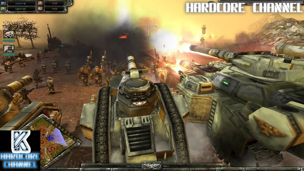 Warhammer 40 000 multiplayer Hardcore - Winner test v3.0 - Имперская Гвардия