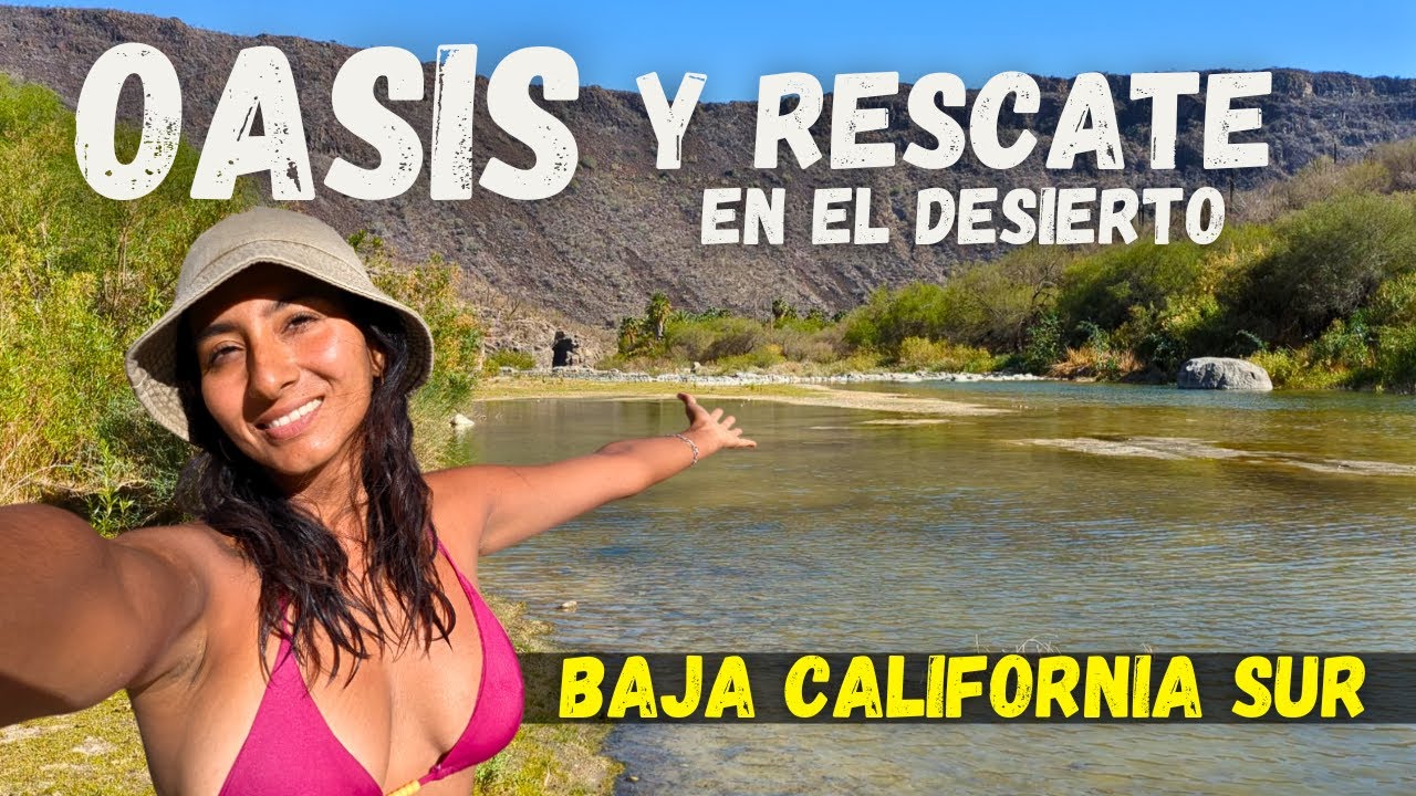 Esto NOS ENCONTRAMOS en el HOSTIL DESIERTO de Loreto! Misión de San Javier y un ser ABANDONADO!