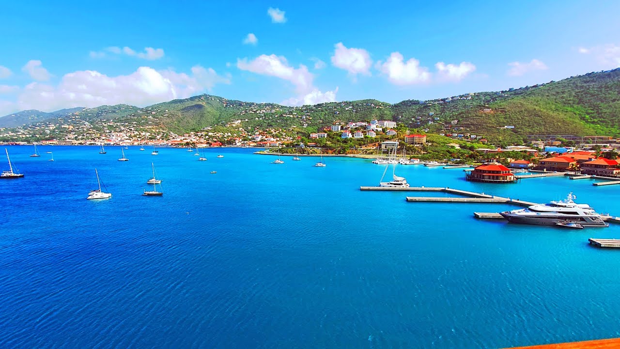 USVI - Saint Thomas - Arrival with Norwegian Breakaway