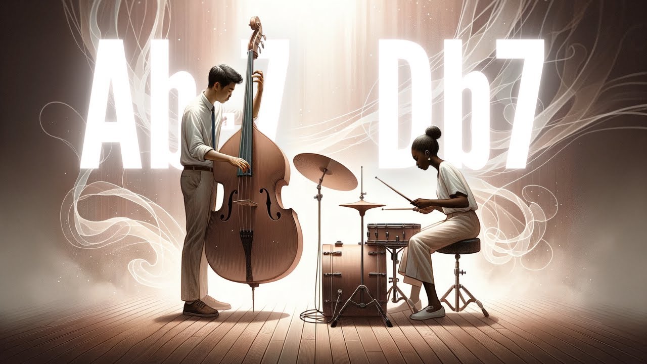 3 Jazz Exercises Over 2-5-1 Progression | Gb major | Interactive Backing Track | 60bpm