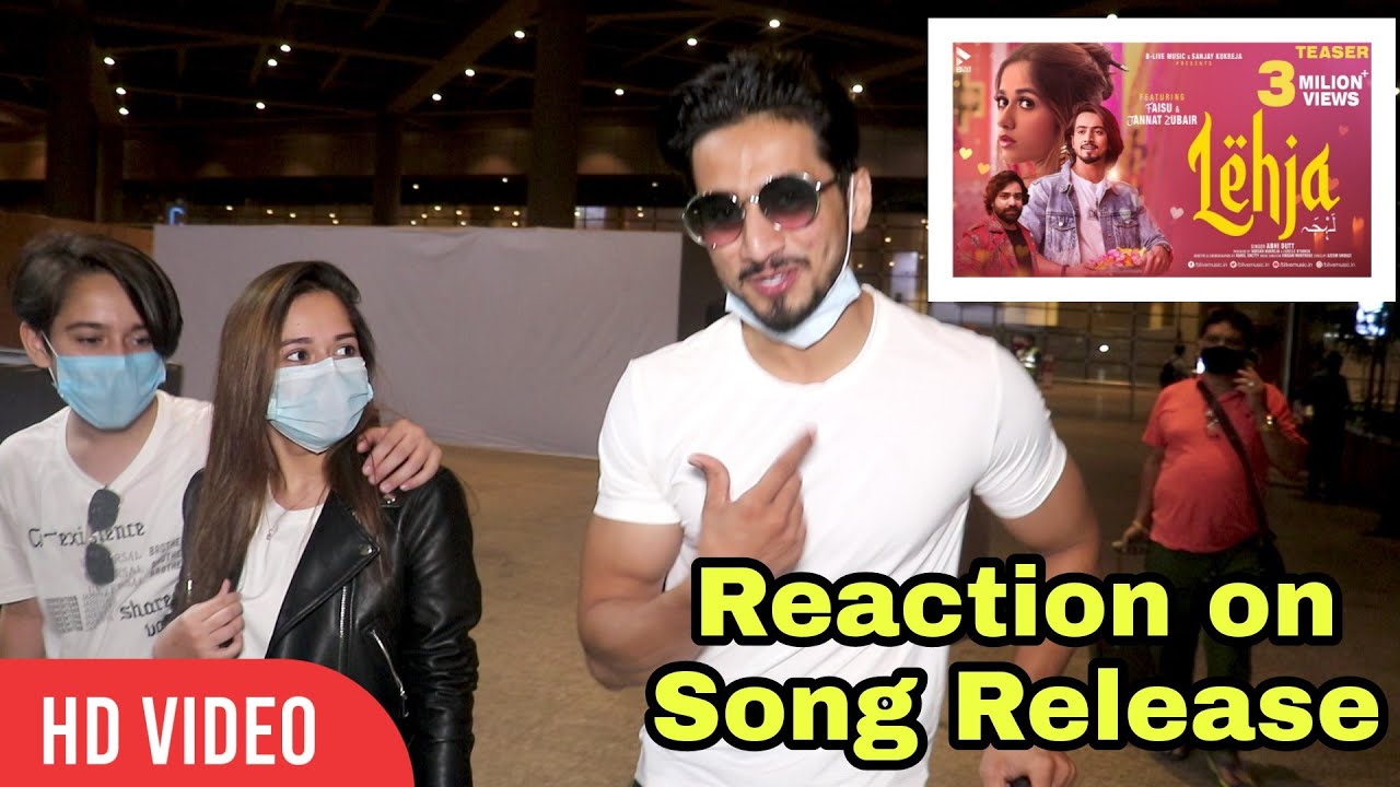 Social Media Sensational Couple Jannat Zubair & Mr Faisu Return to Mumbai