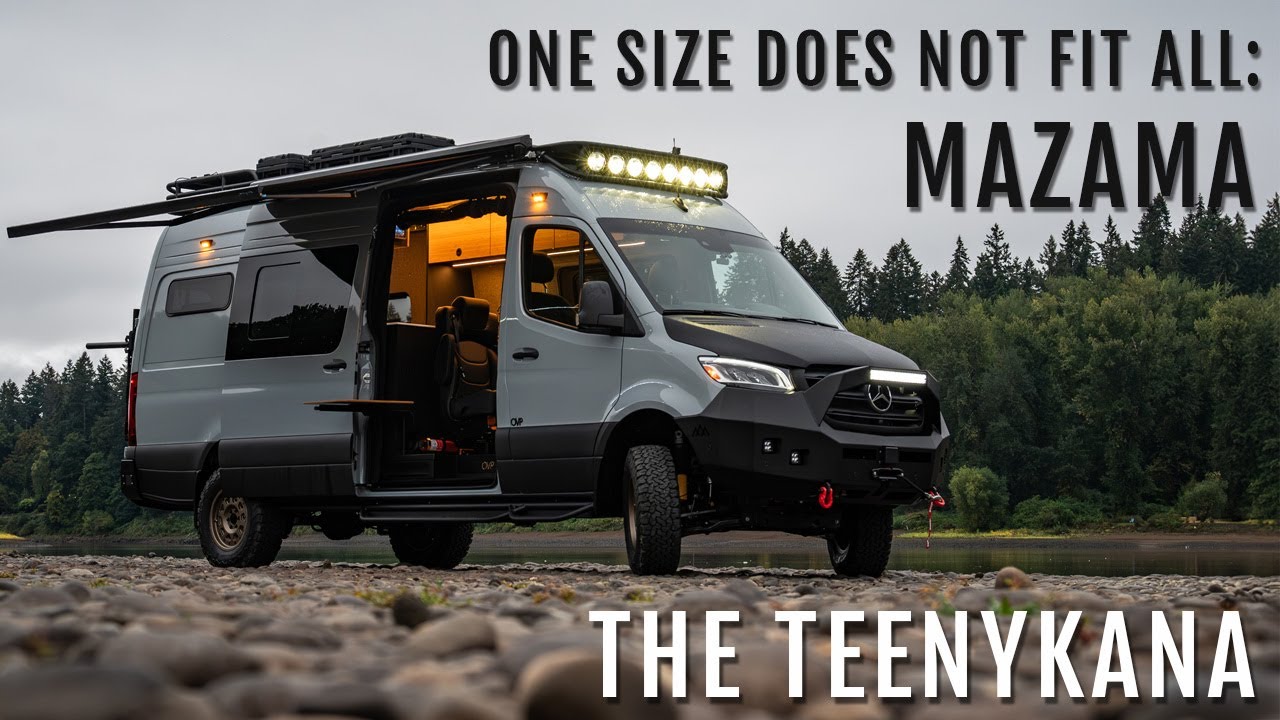 Semi-Custom Mazama: The Teenykana Van // 170 Sprinter Van Conversion Tour