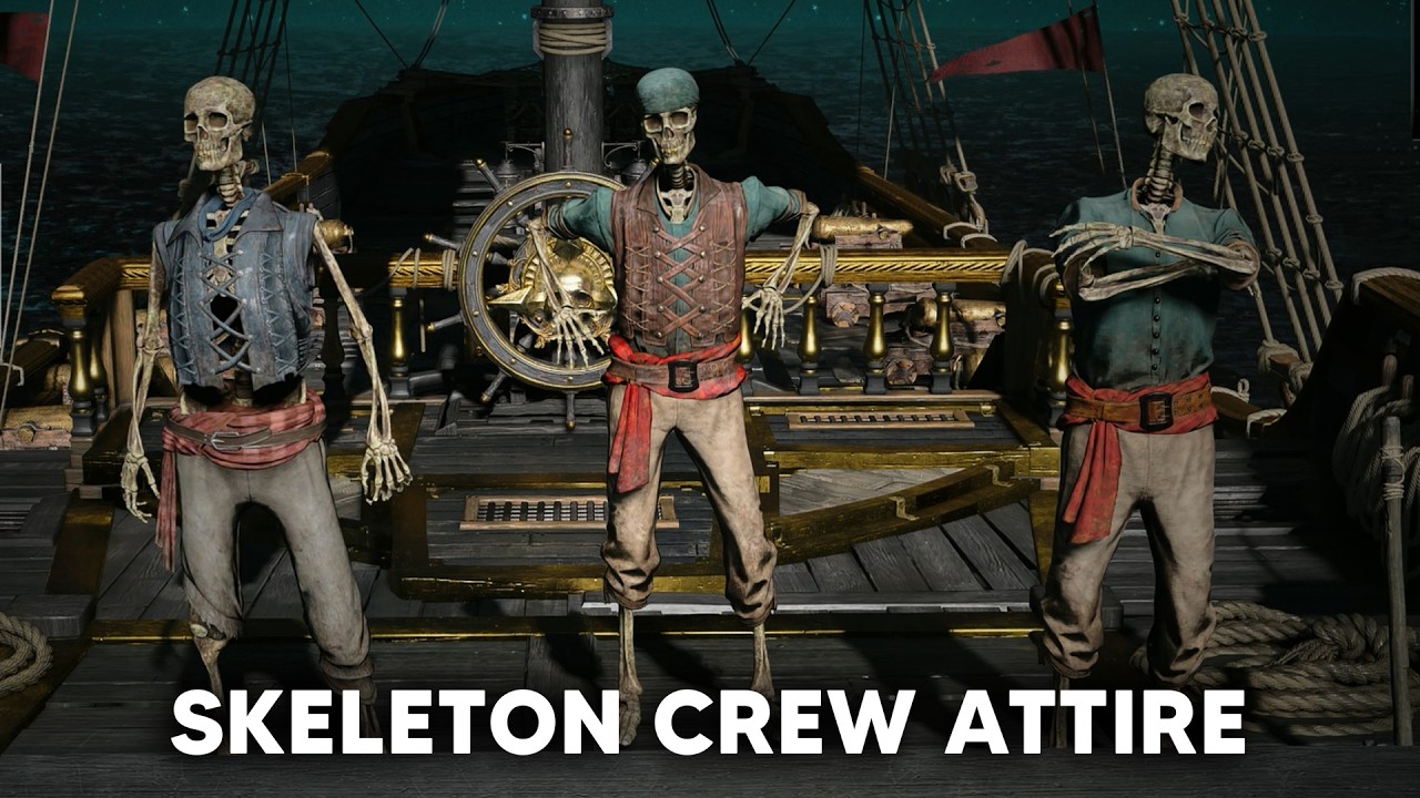 How To Get Skeleton Crew Attire in Black Flag Resynced