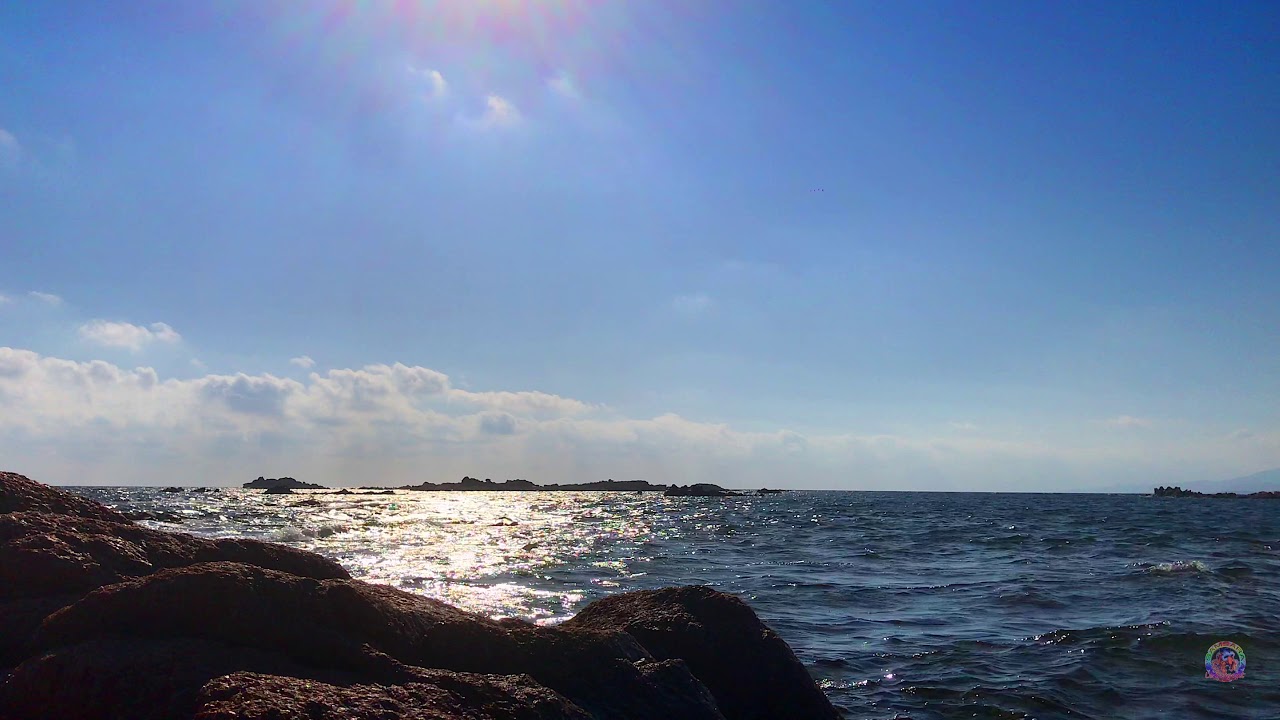 #corse #bonifacio #corsica Direct Live d'une crique de la plage de la tonnara à Bonifacio en Corse