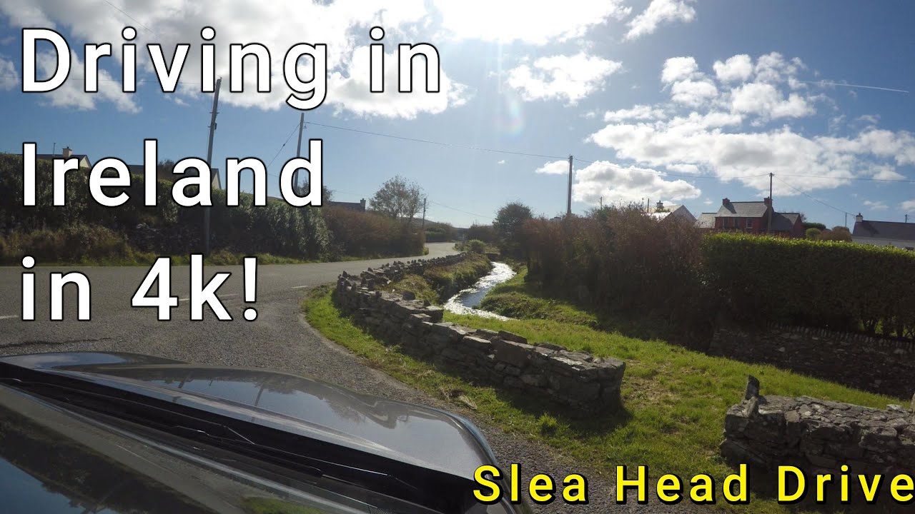 Driving around Ireland in 4k! Slea Head Drive is LEGENDARY!