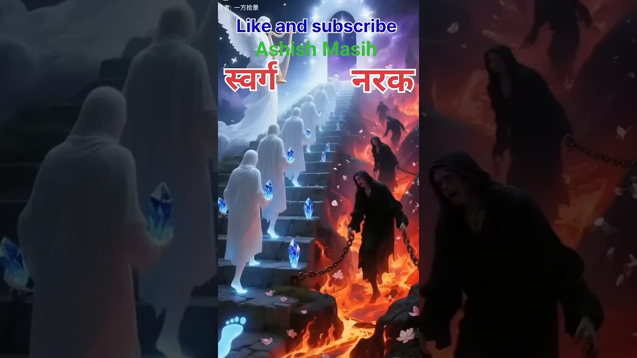 The gates of heaven or the fires of hell? The decision is yours!