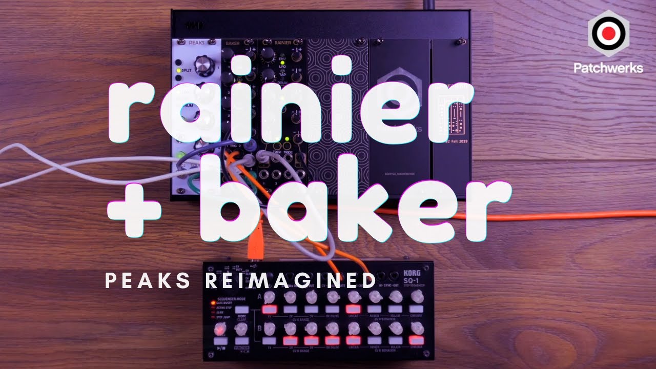 After Later Audio's Rainier and Baker - Peaks Reimagined