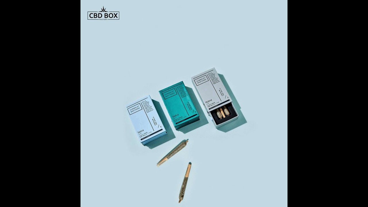 CBD PRE ROLL PACKAGING | Hemp Oil Boxes | CBD Cigarette