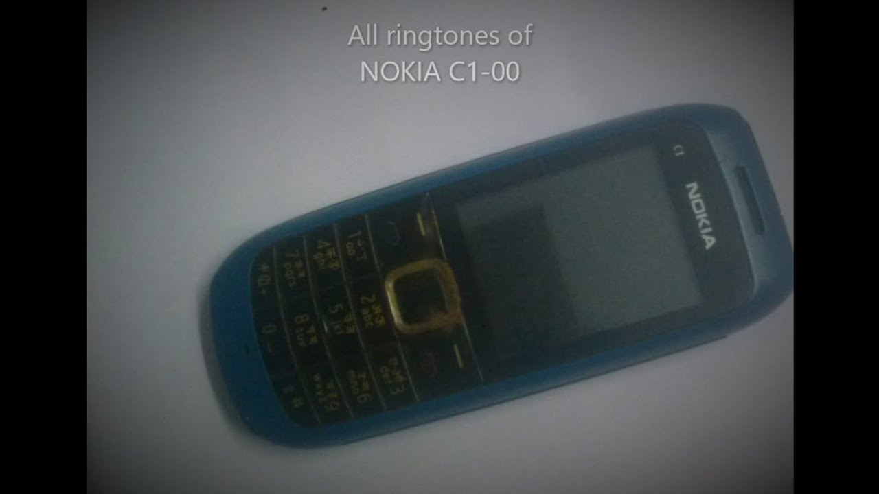 All ringtones of nokia c1-00