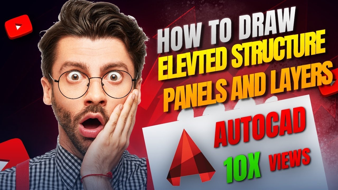 Design Elevated Solar Panel Structures & Simplify Layer Editing in AutoCAD