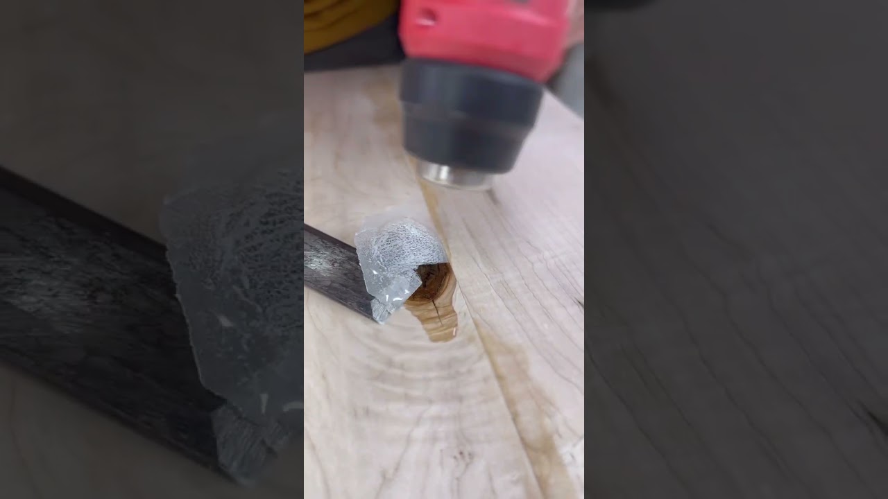 The easiest and fastest way to remove epoxy!