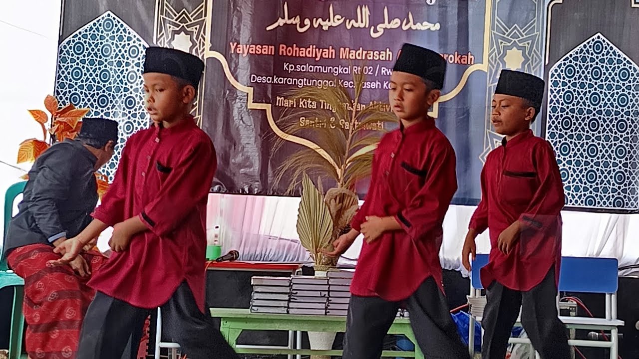 KREASI TARI PUTRA || MASYAALLAH || KELAS 2-3