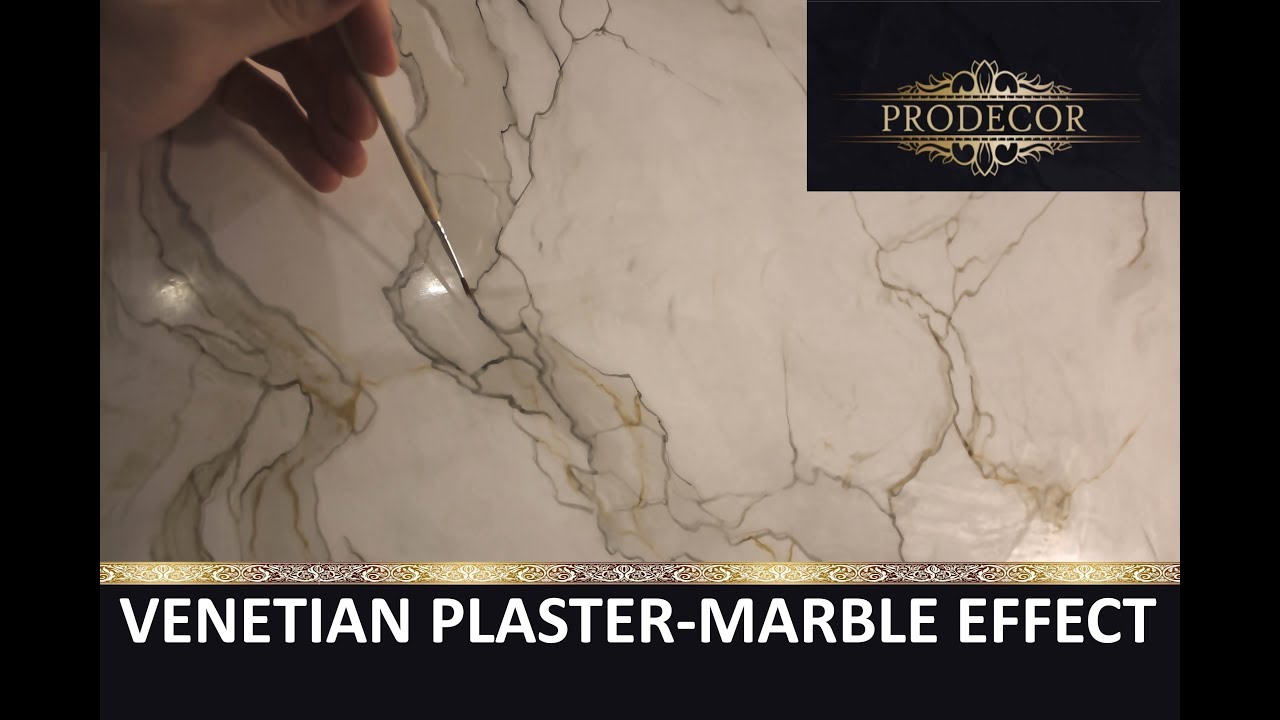 Венецианская штукатурка под мрамор / Stucco Veneziano / marmble effect Calacatta /  Venetian plaster