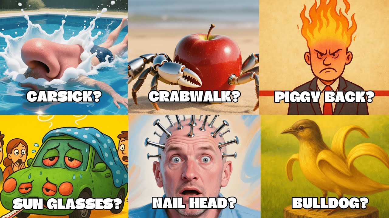 Literal vs Real Meaning of English Compound Words Compilation