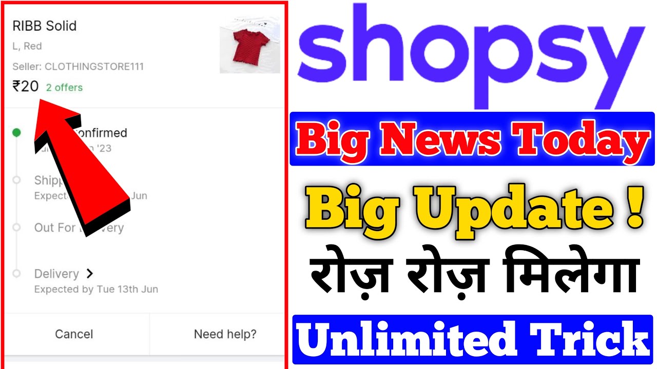 Shopsy Rs25 Store Unlimited Trick | Shopsy New Offers Today | Shopsy Rs25 Big Sale Today