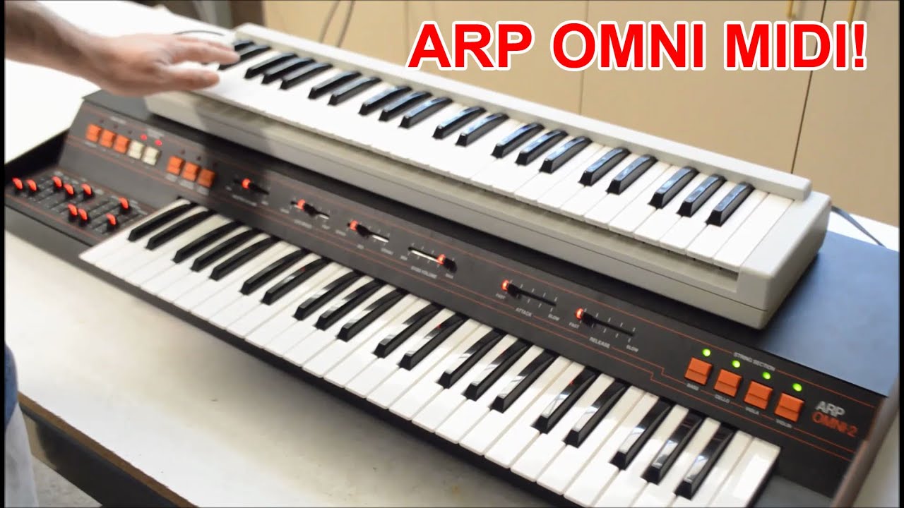 Установка ARP Omni и Omni 2 MIDI — Synthchaser #133