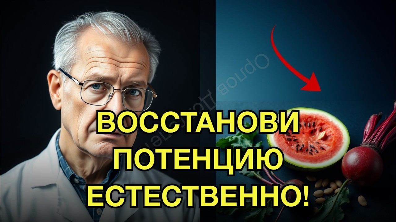 Почему ПОТЕНЦИЯ после 60 лет может ВОССТАНОВИТЬСЯ? Натуральные СЕКРЕТЫ врача!