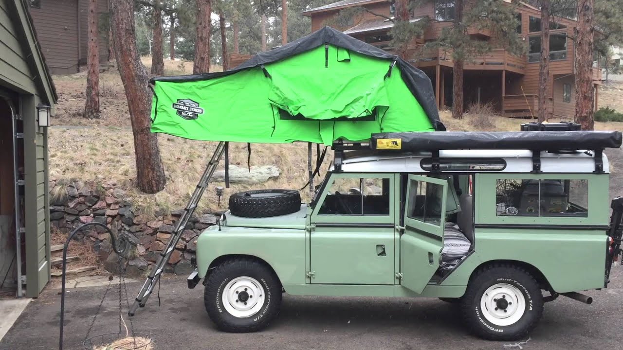 33: CVT Tent Installation