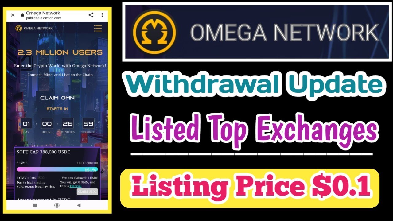 Omega Network Withdrawal Update Full Process | Tamil