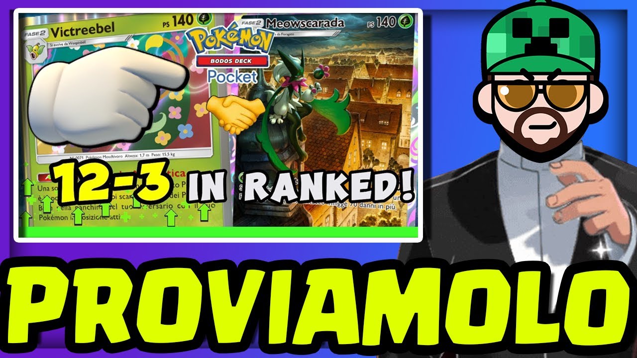 Proviamo il Mazzo Meowscarada e Victreebel di Bodos Deck | Pokémon TCG Pocket