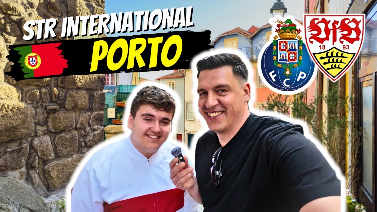 STR International 🇵🇹 - FC Porto gegen VfB Stuttgart - Porto ist voll mit VfBlern! 🤯😱