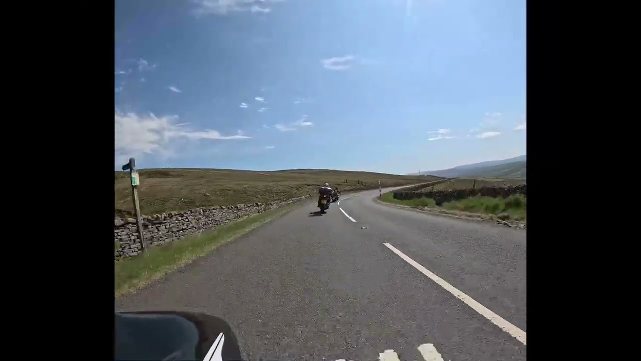 Riding through B6277 Harwood North Pennines - May 2025