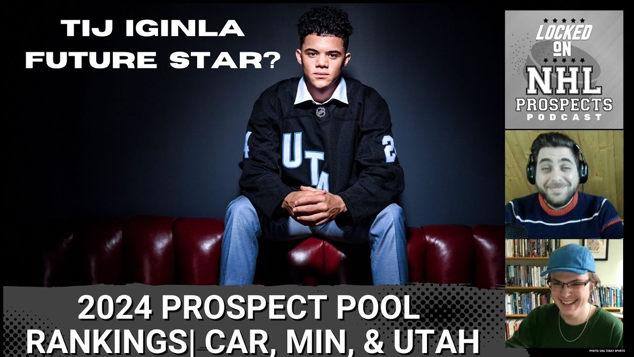 TOP 10 NHL PROSPECTS POOL COUNTDOWN| #8-6: Carolina, Minnesota, & Utah