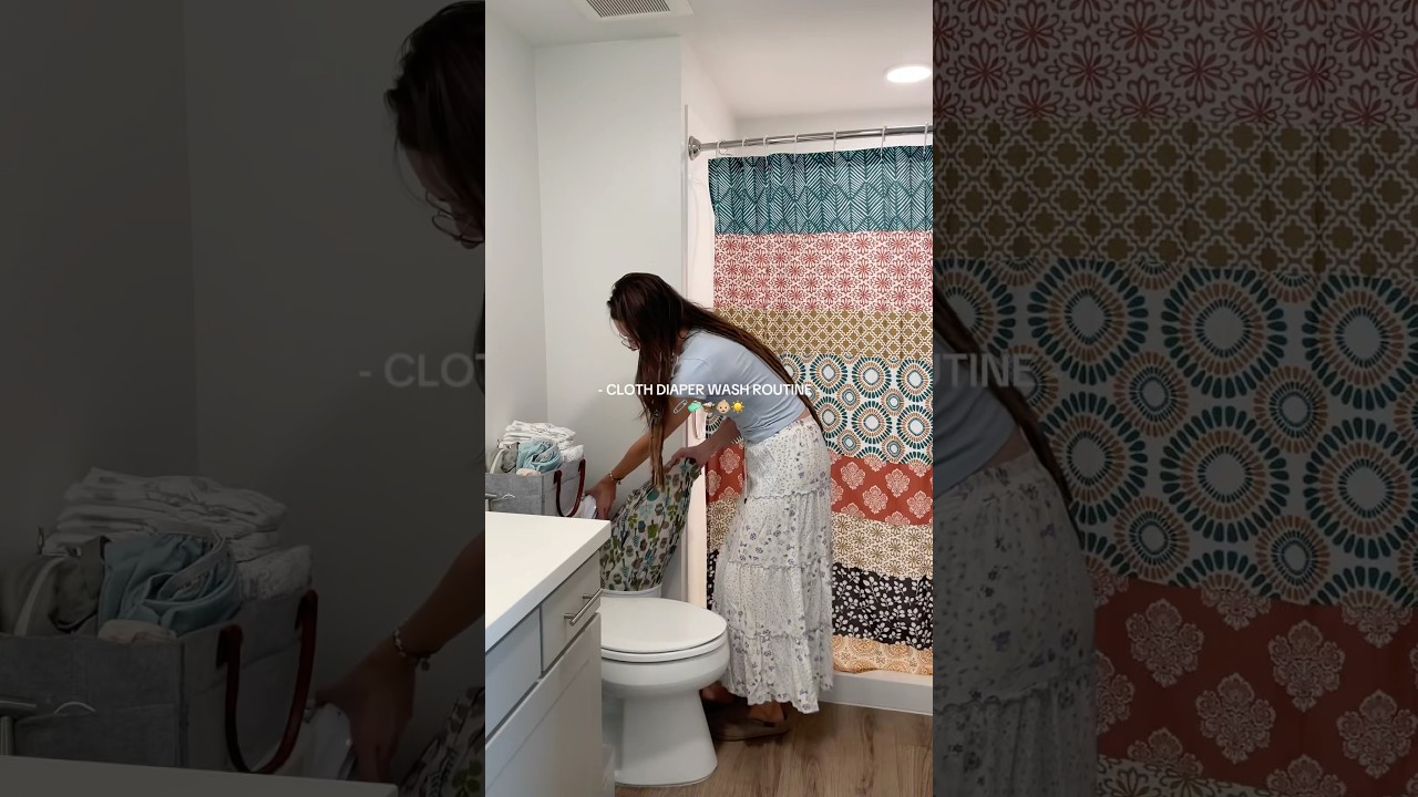 Cloth diaper wash routine 🧼 