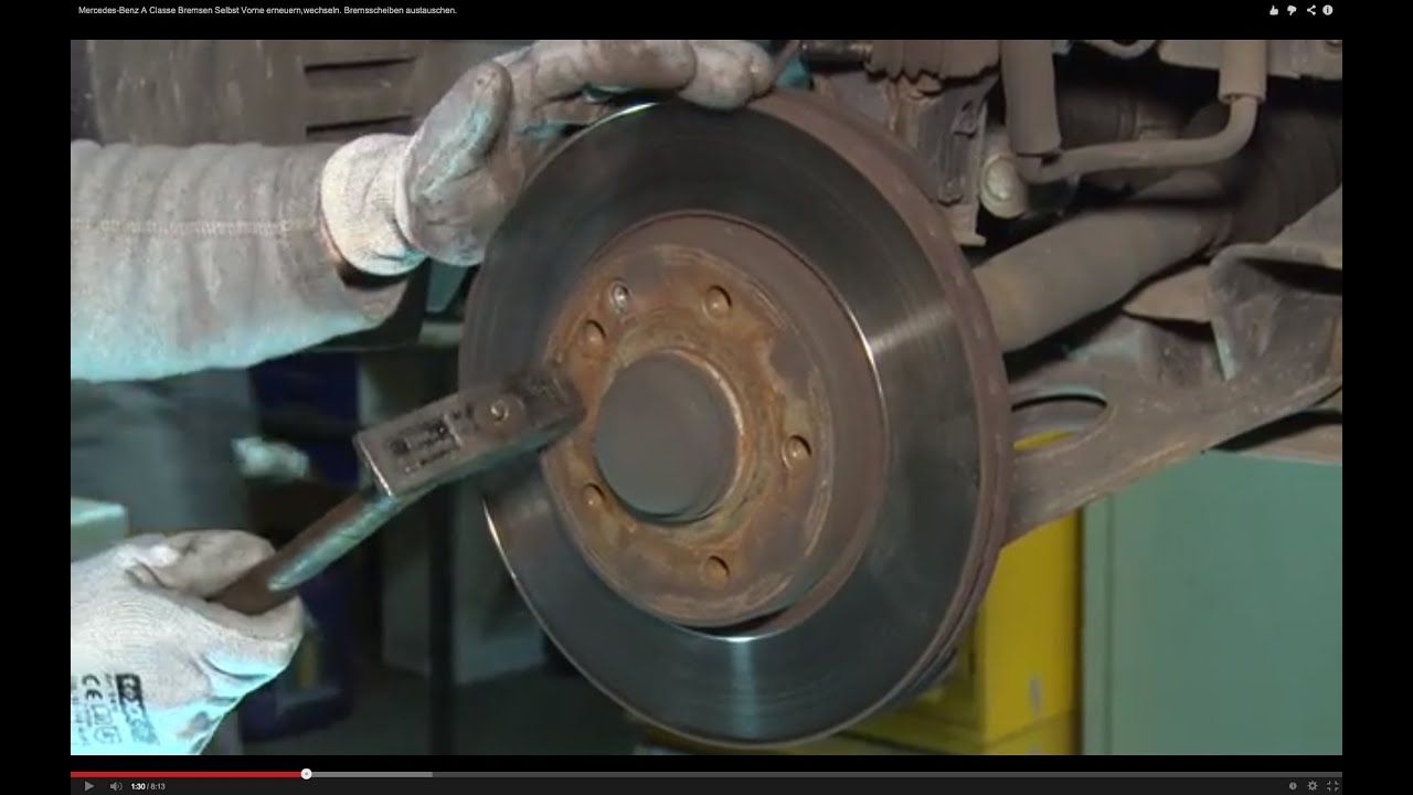 [* MERCEDES A CLASSE *]( BREMSEN VORNE WECHSELN )How to Replace Disc Brakes.